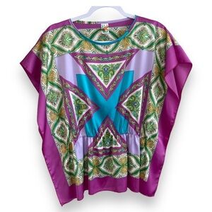 Roxy - Colorful Bohemian Blouse - Size Small